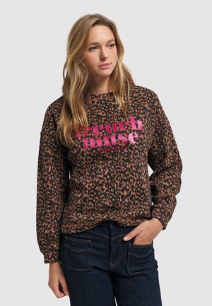 LÉOPARD MESSAGE - Pullover - noir