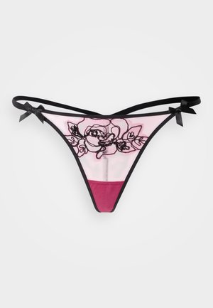 Agent Provocateur LINDIE TRIXIE - String - fuchsia/black