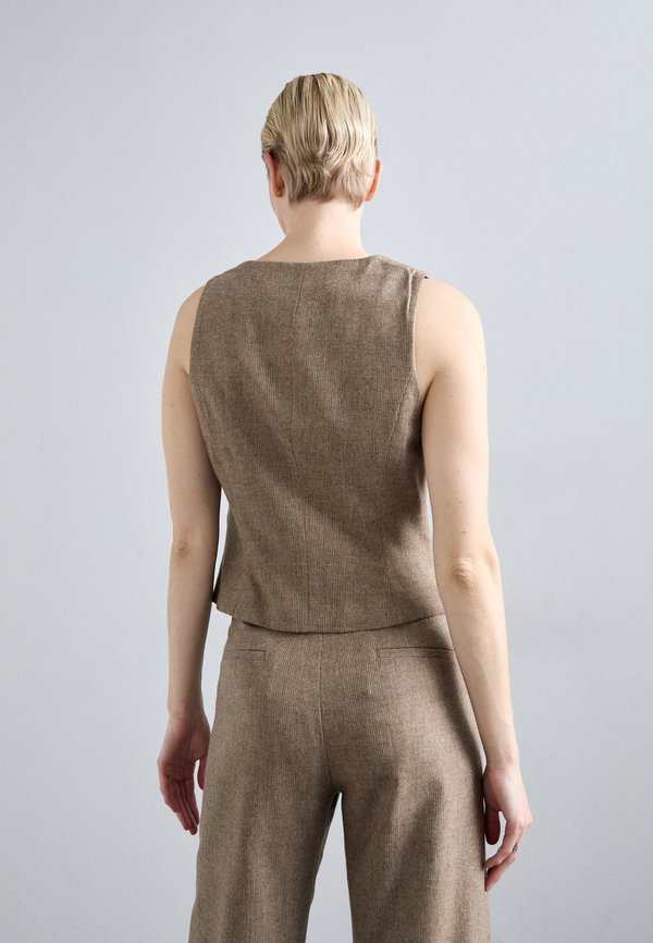 MARIANA VEST - Top - camel4