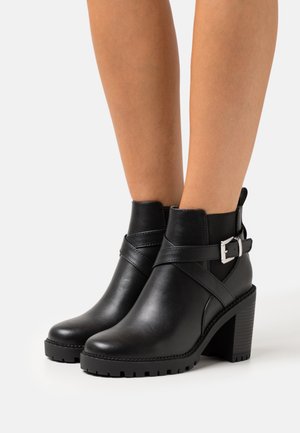 Anna Field Wide Fit by Zalando, Højhælede støvletter - black