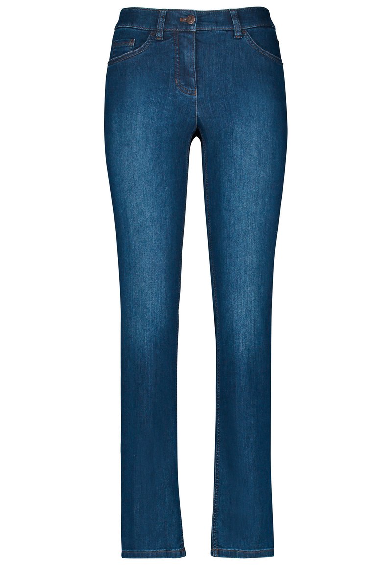 Gerry Weber Slim fit jeans donkerblauw denim