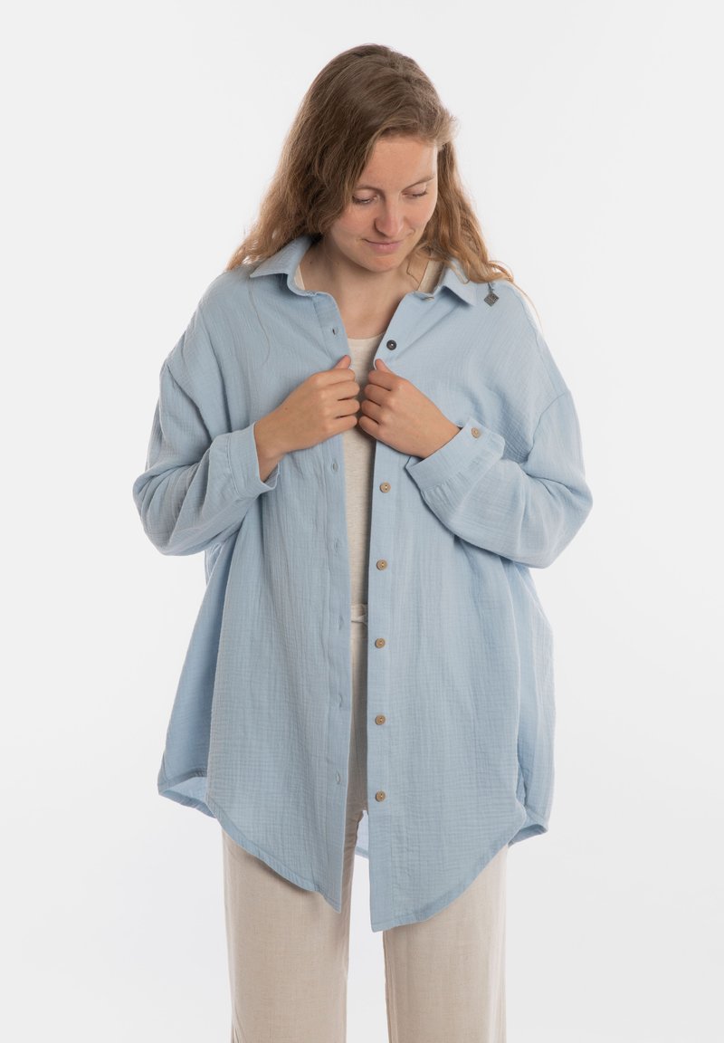 Knit Factory YUKI - Overhemdblouse - indigo