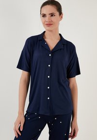 LELA SET REGULAR FIT - Komplet pidžame - dark blue