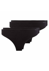 Skiny 4 PACK - String - schwarz/zwart - Zalando.nl