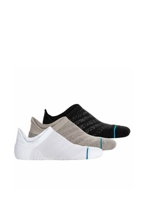 UNISEX 3ER PACK - RUN LIGHT TAB LOGO PERFORMANCE - Socken - schwarz/weiß/grau