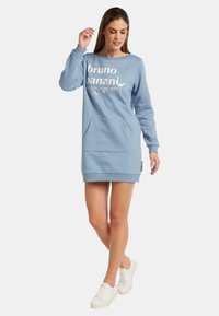 Bruno Banani MIT LOGOSCHRIFTZUG  - Hverdagskjole - blau