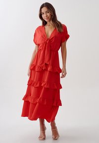 TUSSAH ALI MIDI - Denní šaty - red