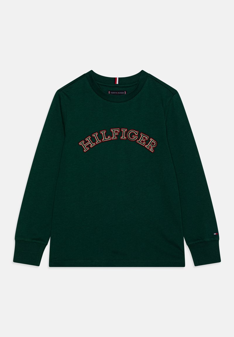 Tommy Hilfiger MONOTYPE EMBROIDERED  - Camiseta de manga larga - ornamental green