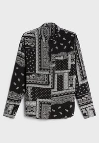 Bershka Košilová halenka  - black