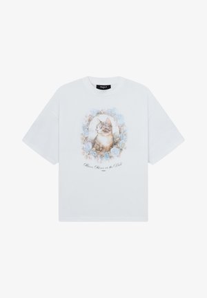 FAVELA, MIRROR MIRROR T-SHIRT - T-shirt con stampa - white