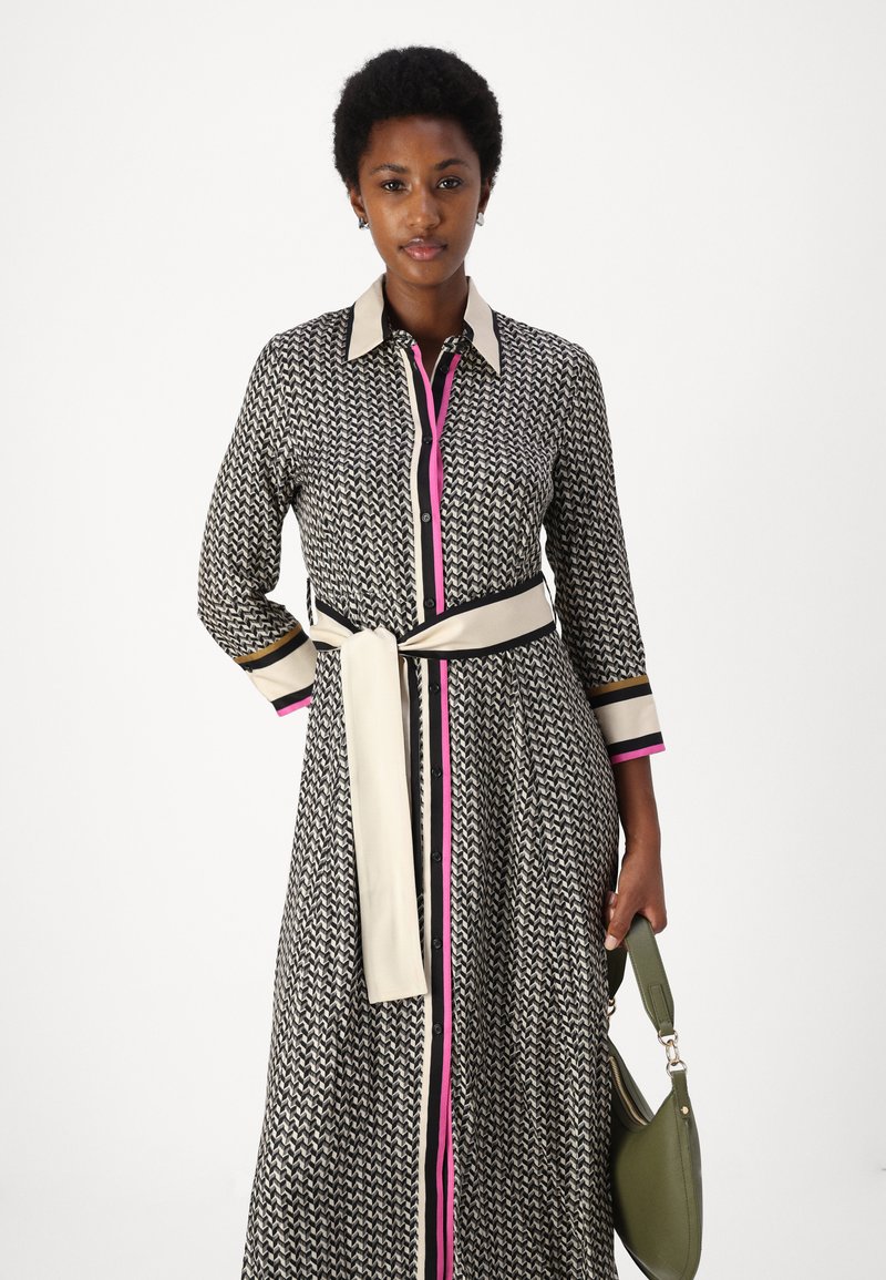 pinko sushi dress Pinko SUSHI ABITO - Cocktail dress / Party dress - beige/nero/beige