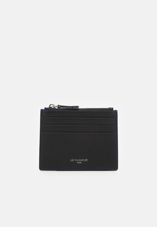 CHARLES - Portemonnee - noir/le bleu