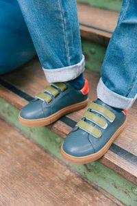 Bonton BASKETS BASIL UNISEX - Matalavartiset tennarit - baltic green