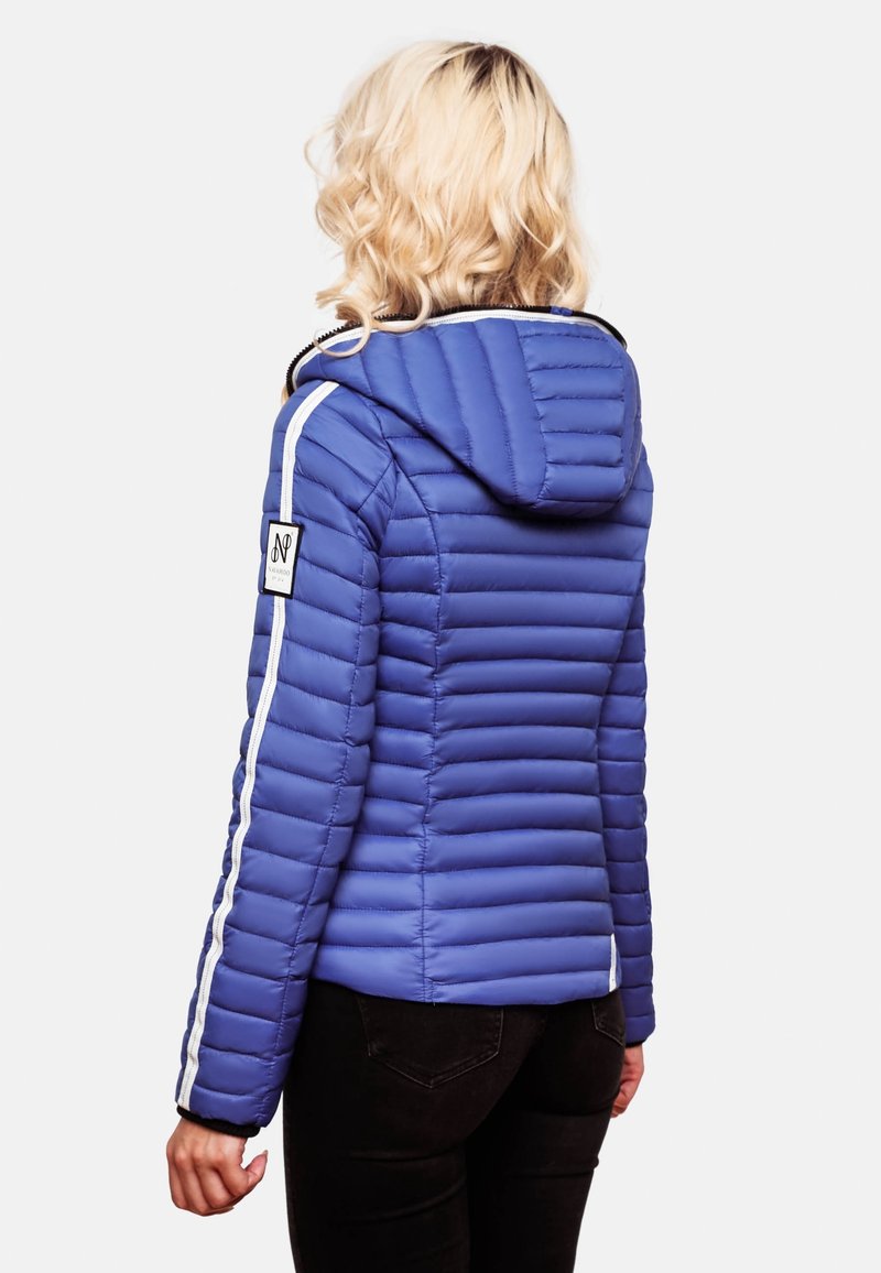 Giacca Invernale Trapuntata Donna Navahoo B844 - Calda, Con Colletto In Pelliccia Sintetica, Cappuccio E Tasche Multiple