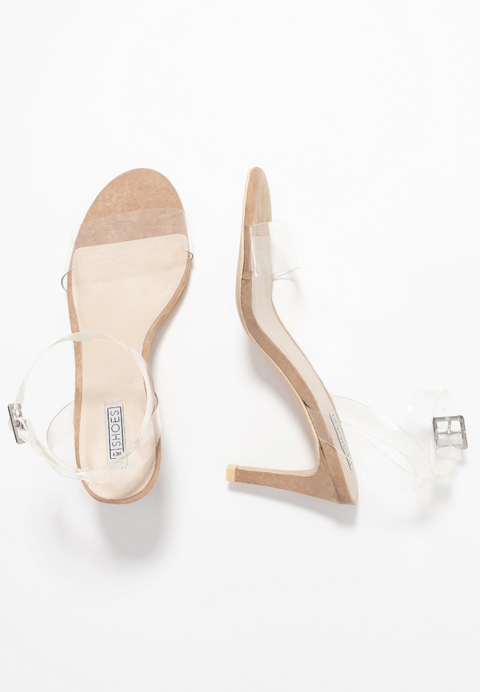 Nly by Nelly TRANSPARENT STRAP Sandaler med høye hæler Nly by Nelly TRANSPARENT STRAP Sandaler med høye hæler