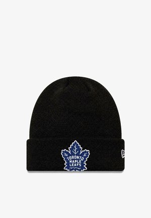 New Era, TORONTO MAPLE LEAFS NEW ERA NHL CUFF KNIT BEANIE SCHWARZ UNISEX - Mütze - schwarz