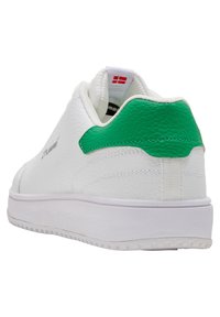 Hummel MATCH POINT - Sapatilhas - white/green