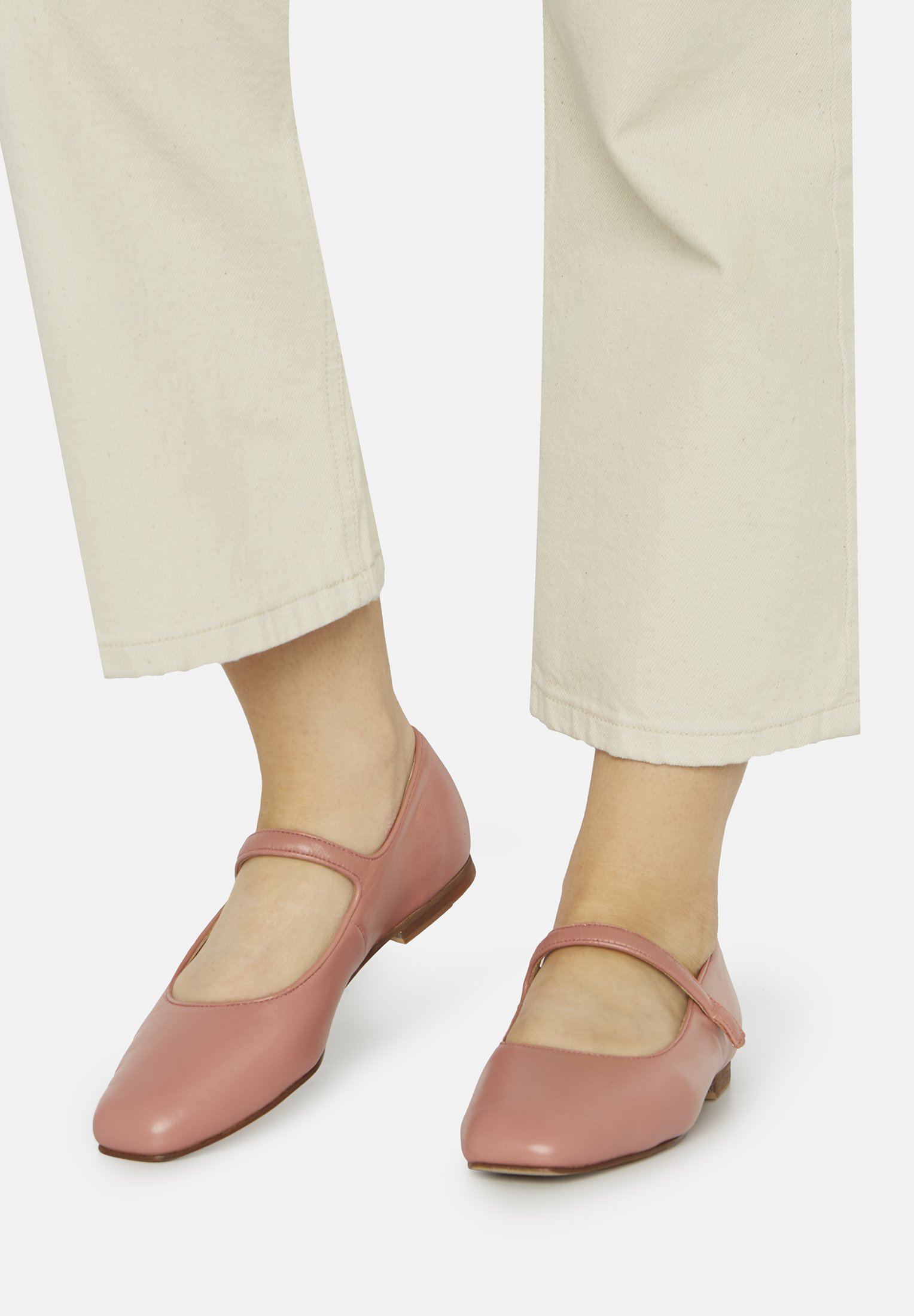 SCARPE APERTE DONNA Ballerine Donna a Punta Sabot Scamosciate con Cinturino  EUR 22,00 - PicClick IT