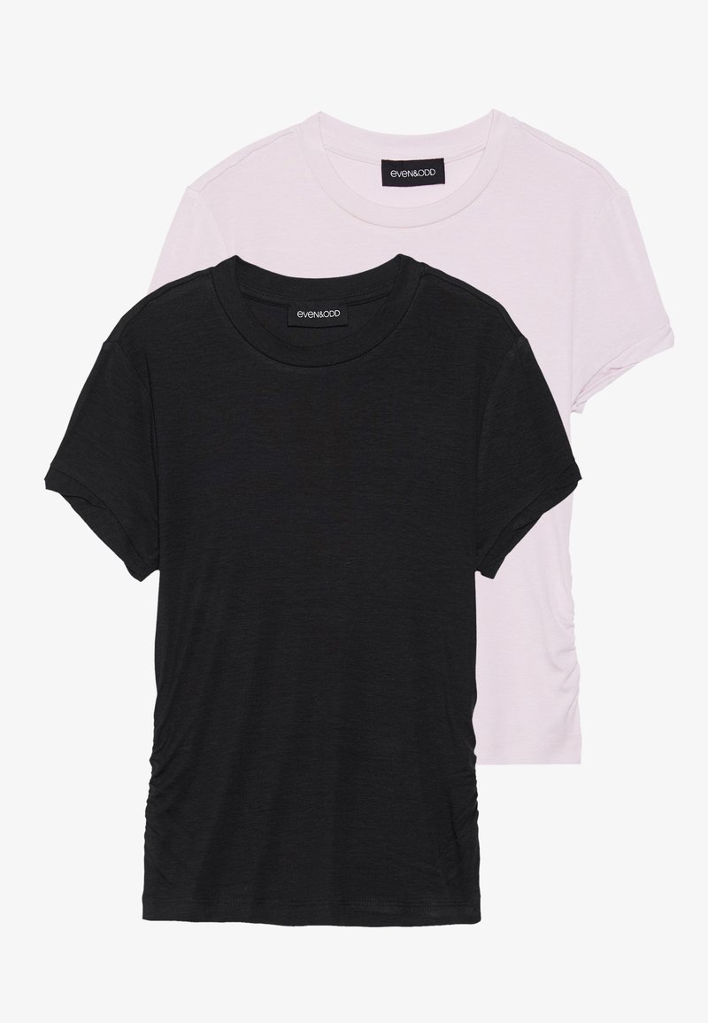 Even&Odd T-shirt basic zwart