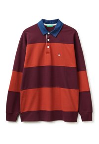STRIPED RUGBY - Polo - red