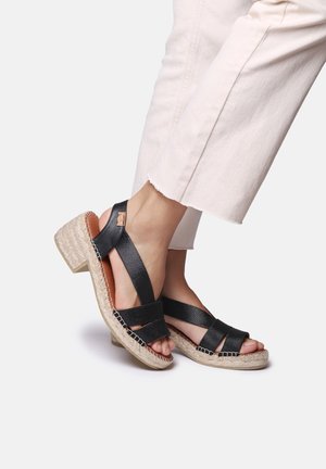 DAMA - Sandales à plateforme - negre