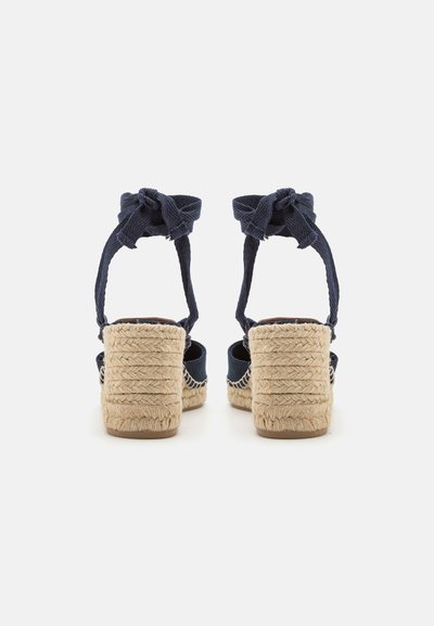 Polo Ralph Lauren WEDGE - Σανδάλια με πλατφόρμα - navy