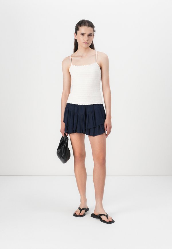 APRON TIE BACK - Top - beige3