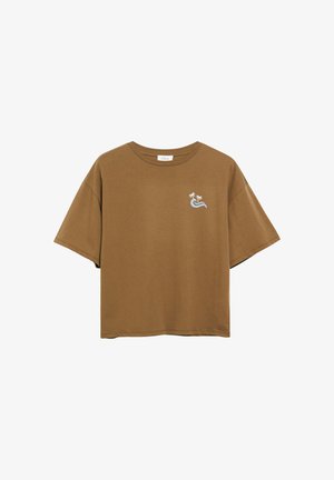 s.Oliver, T-SHIRT - T-shirt imprimé - braun