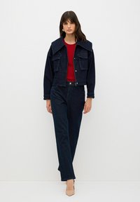 adL WIDE COLLAR - Farkkutakki - navy blue