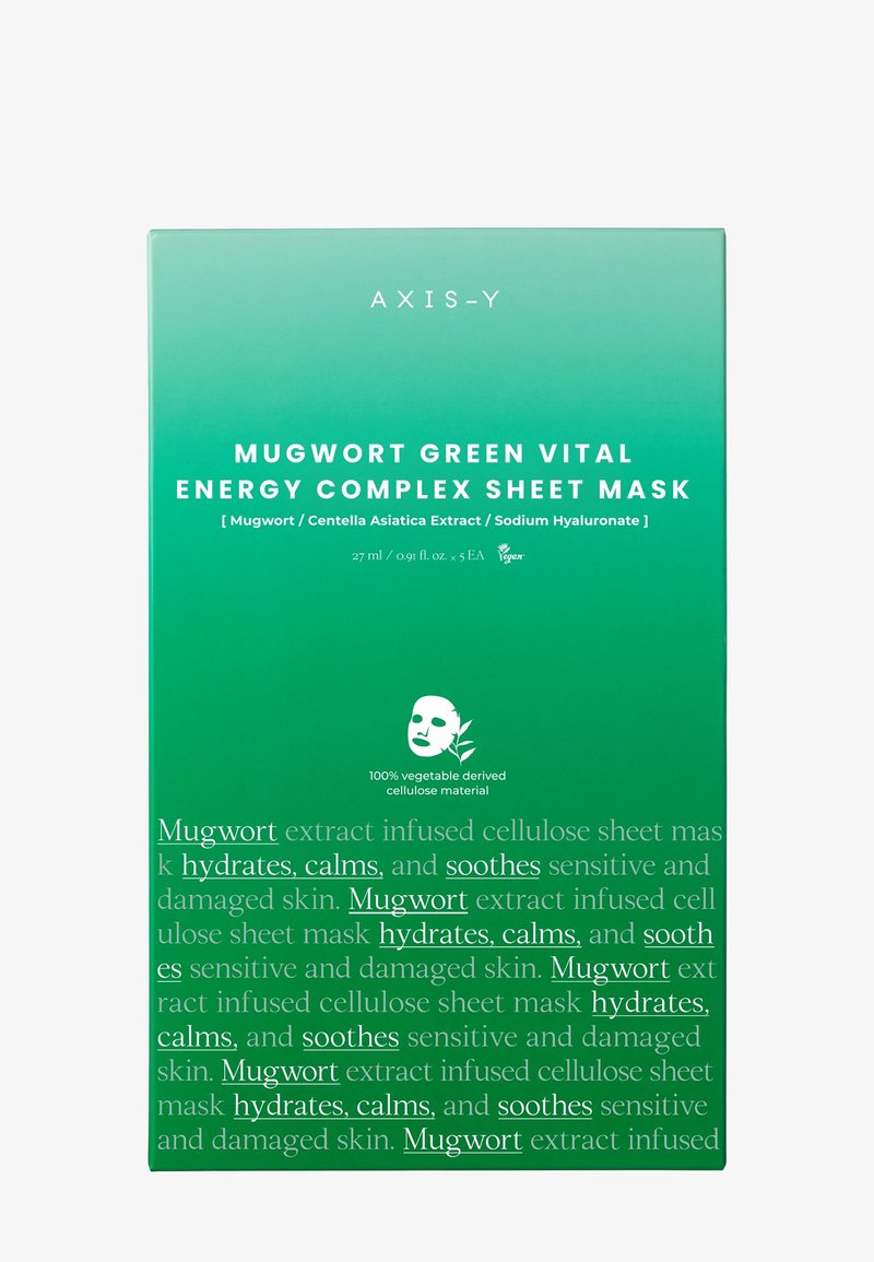 AXISY GREEN VITAL ENERGY COMPLEX MASK Face mask Zalando