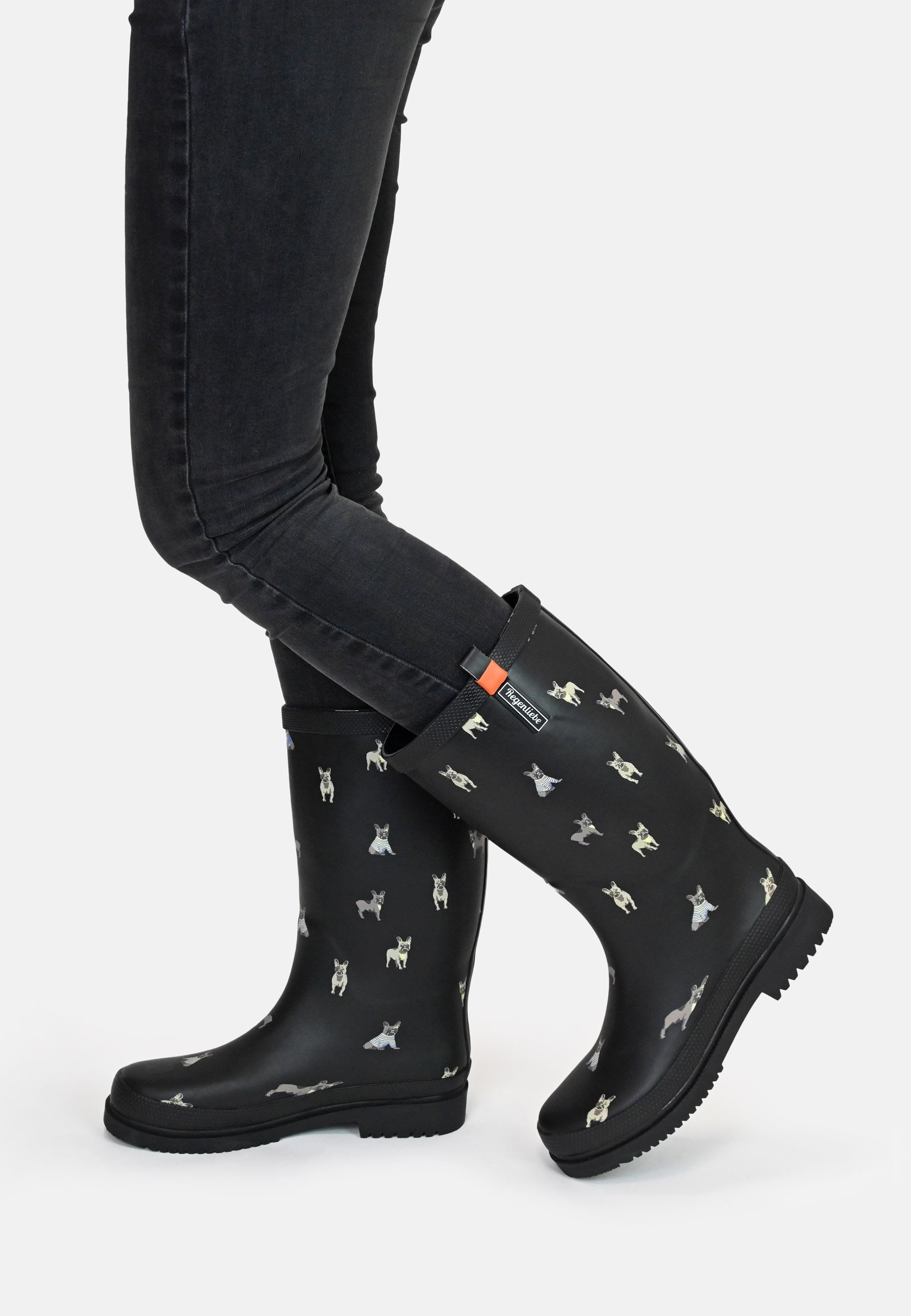 Leder Gummistiefel Damen Durchsichtig BLUE MOTION Damen