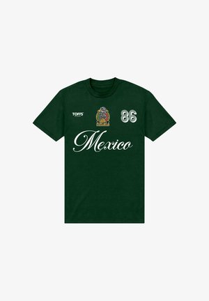 Henry Tiger, TOFFS MEXICO 1986 VINTAGE FOOTBALL HERITAGE - T-shirts print - forest green