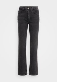 STRAIGHT - Straight leg jeans - offblack