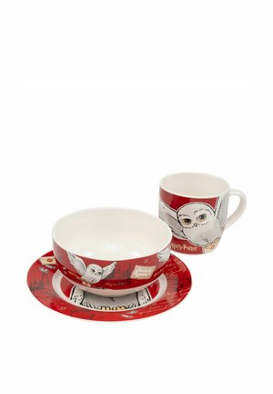 Harry Potter, UNISEX SET - Kids' tableware set - rot