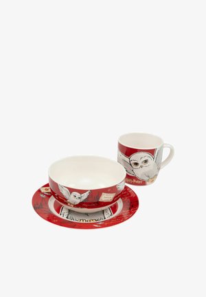 Harry Potter, UNISEX SET - Kids' tableware set - rot