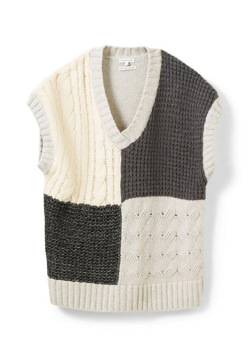 Tom Tailor T-shirt print lichtgrijs Tom Tailor T-shirt print lichtgrijs