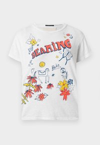 THE SINFUL TEE SUPERIOR - Tricou cu imprimeu - bright white
