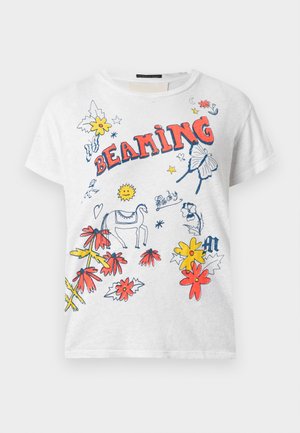 THE SINFUL TEE SUPERIOR - Marškinėliai su spaudiniu - bright white
