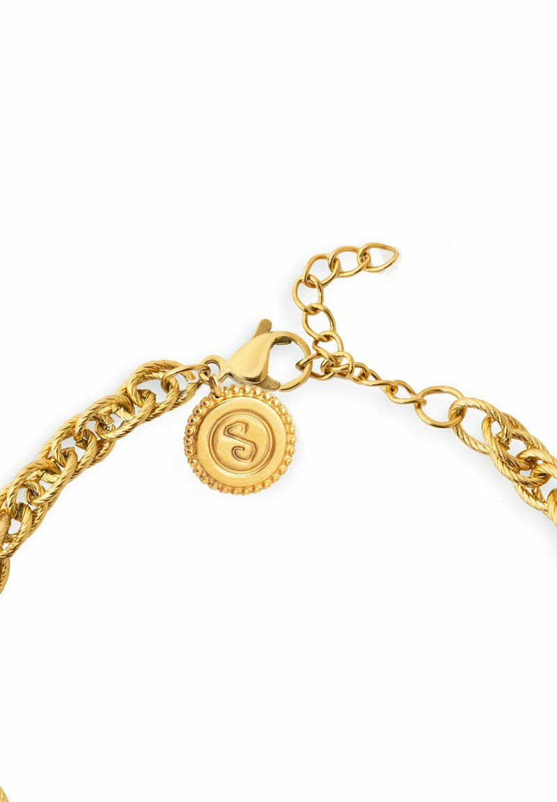 Singularu SPINNING ROPE CHAIN - Bracciale - gold-coloured/dorato
