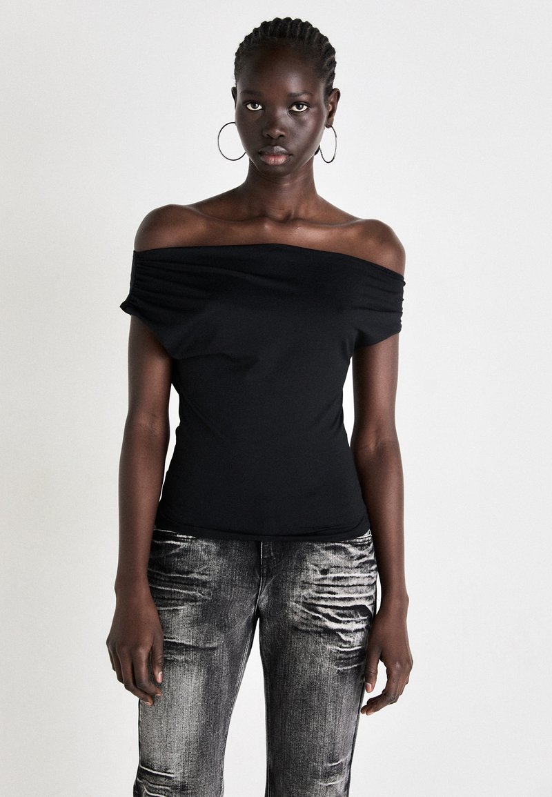 Gina Tricot - MICRO  - Print T-shirt - black, Enlarge