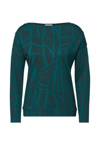 MIT KNÖPFEN - Longsleeve - grün