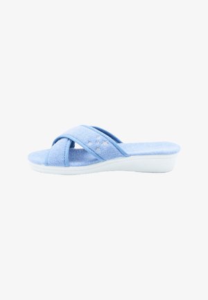 Damart OUVERTES - Sandalias planas - bleu