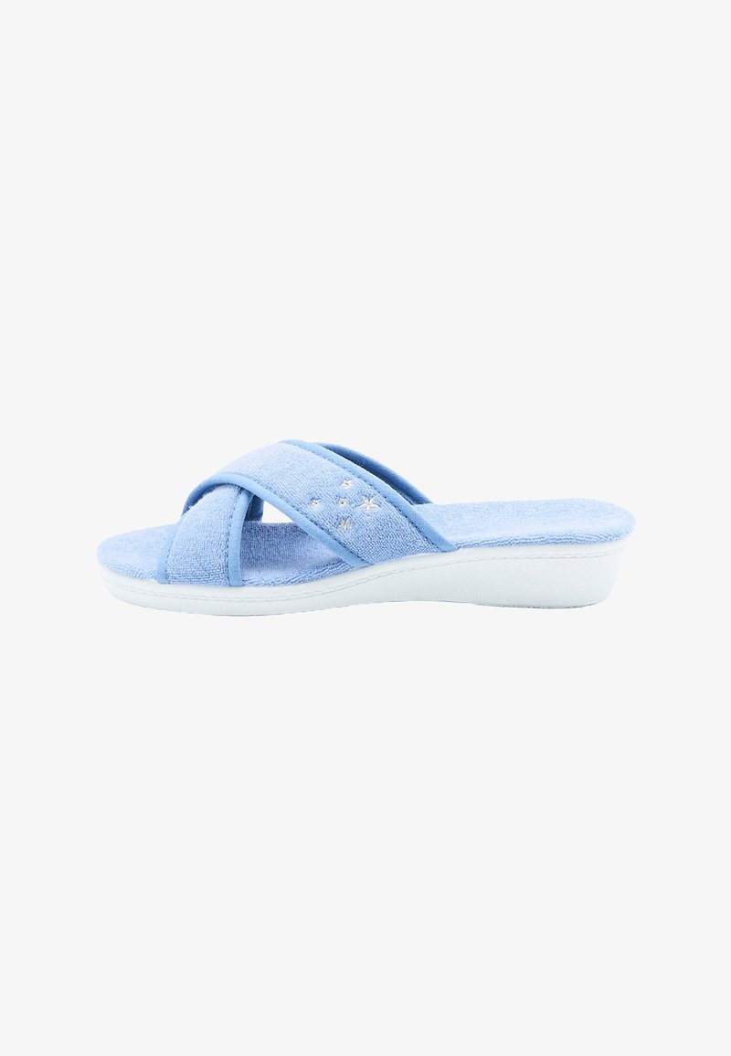 Damart OUVERTES - Ciabattine - bleu