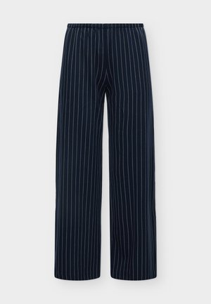 GAP, EASY WIDE LEG - Панталони - navy stripe