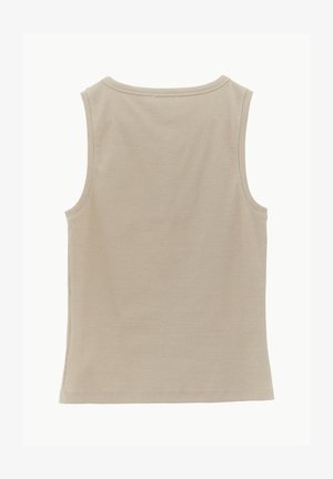 OXXO, OXXO SLEEVELESS CREW NECK TANK TOP - Smanicato - feather gray