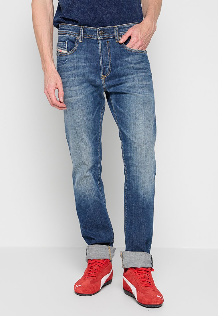 Diesel Straight leg jeans blauw denim/bluedenim Diesel Straight leg jeans blauw denim/bluedenim