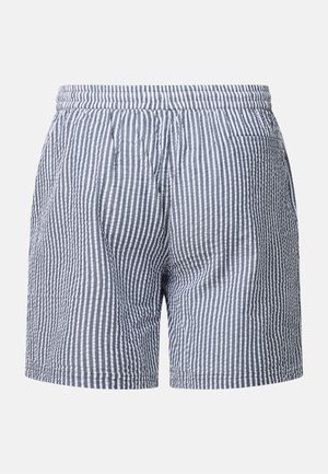Seaside, DYLAN SEERSUCKER SHORTS - Shorts - navy stripe