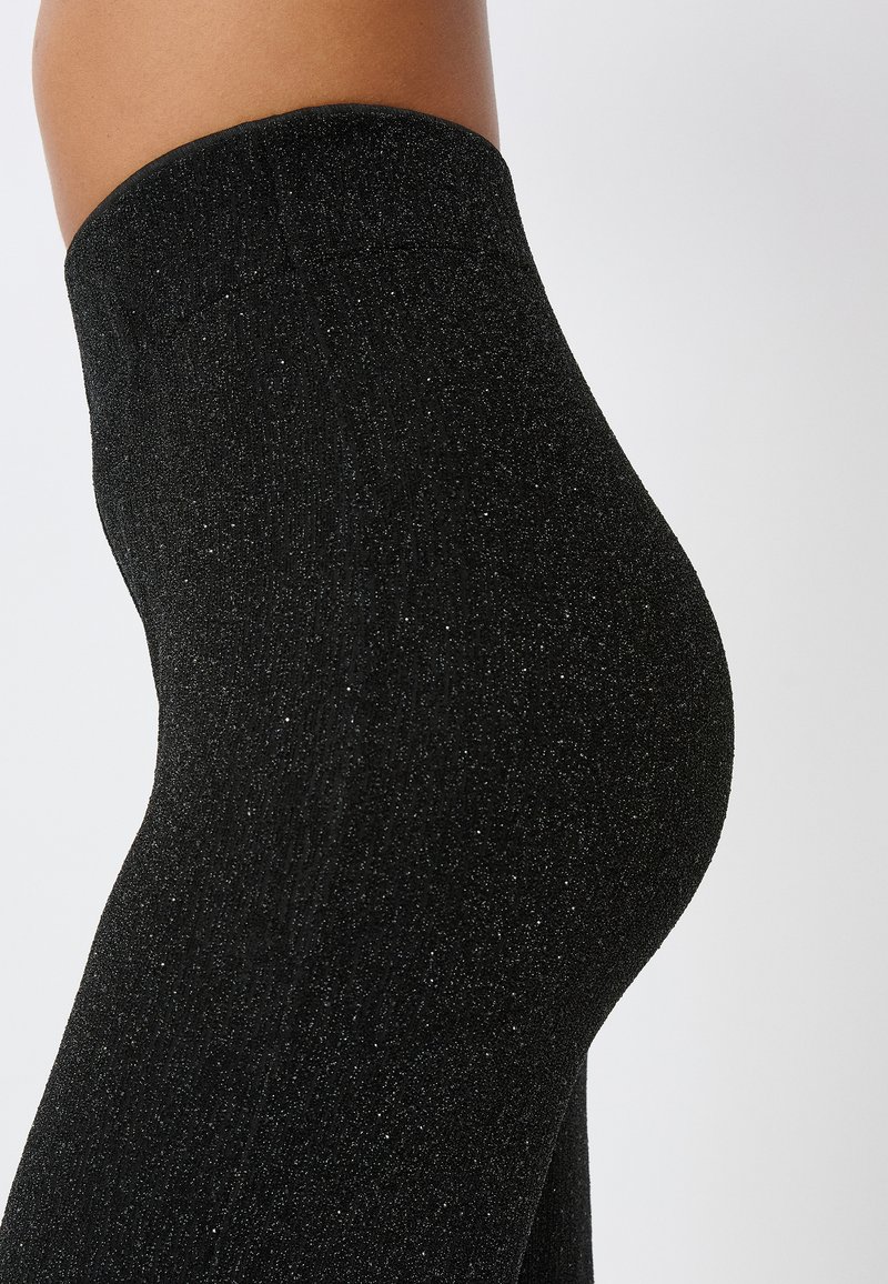 Pantalon Femme Etam Noir, Taille 40, En Coton - Occasion Très Bon état, TBE