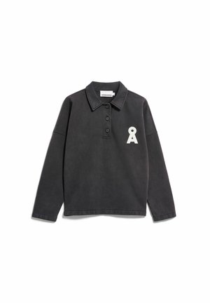 ARMEDANGELS, POLO - Sweatshirt - dark steel