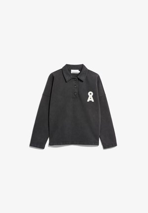 ARMEDANGELS, POLO - Sweater - dark steel